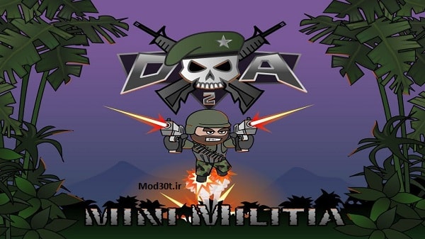 دانلود بازی ارتش احمق 2 اندروید Doodle Army 2: Mini Militia