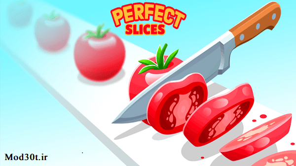 بازی شبیه سازی برش های کامل برای اندروید Perfect Slices