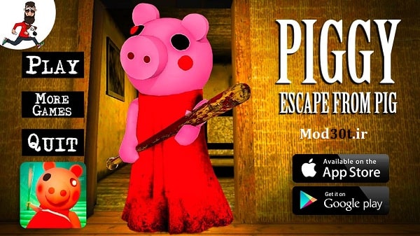 دانلود بازی اکشن پیگگی اندروید PIGGY - Escape from pig horror