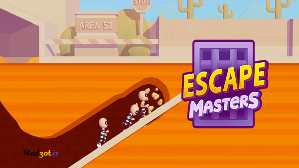 دانلود بازی آرکید فرار کارشناسی اندروید Escape Masters