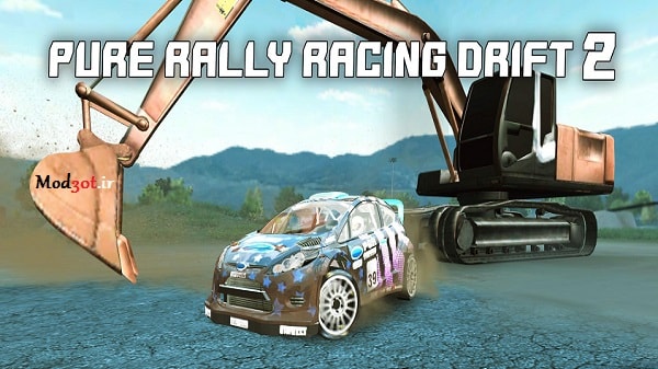دانلود بازی مسابقه رالی رانش 2 اندروید Pure Rally Racing - Drift 2