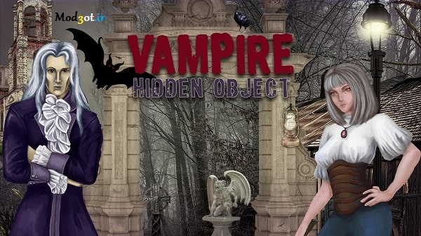 دانلود بازی معمایی خون آشام اندروید Vampire – Hidden Object Adventure