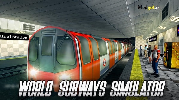 دانلود بازی شبیه ساز جهانی مترو اندروید World Subways Simulator