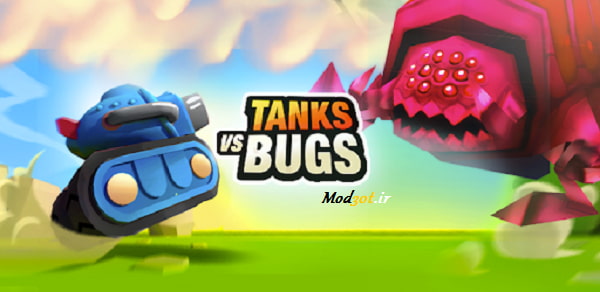 دانلود بازی آرکید تانک در مقابل اشکالات اندروید Tanks vs Bugs