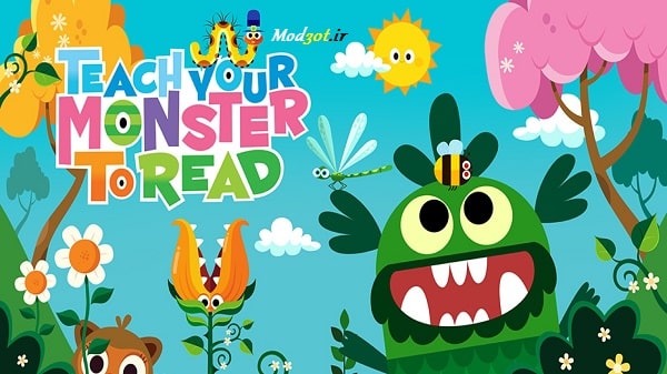 دانلود بازی آموزشی خواندن هیولا اندروید Teach Your Monster to Read