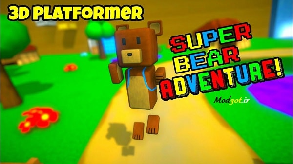 بازی شبیه سازی ماجراجویی سوپر خرس اندروید Super Bear Adventure