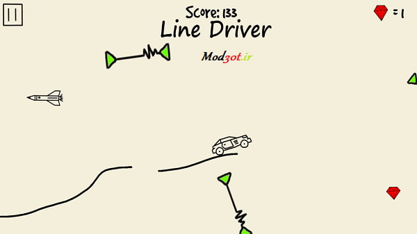 دانلود بازی آرکید راننده خط اندروید Line Driver