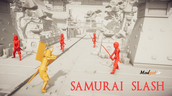 دانلود بازی آرکید سامورایی اسلش اندروید Samurai Slash - Run & Slice