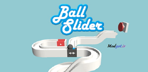 دانلود بازی آرکید توپ کشویی سه بعدی اندروید Ball Slider 3D