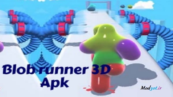 دانلود بازی اکشن لکه دونده سه بعدی اندروید Blob Runner 3D