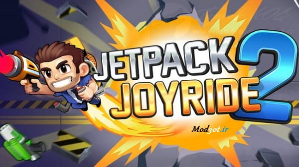 دانلود بازی آرکید جت سوار 2 اندروید Jetpack Joyride 2