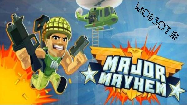 دانلود نسخه هک بازی ضرب و شتم اندروید Major Mayhem 2022