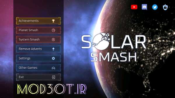 دانلود نسخه مود بازی برخورد خورشید اندروید Solar Smash