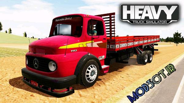 دانلود نسخه هک بازی ماشین سنگین اندروید Heavy Truck simulator
