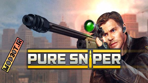 دانلود بازی اکشن تک تیرانداز خالص اندروید Pure Sniper