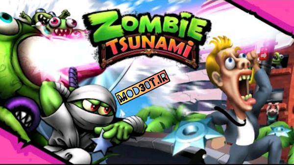 دانلود نسخه مود بازی سونامی زامبی اندروید Zombie Tsunami