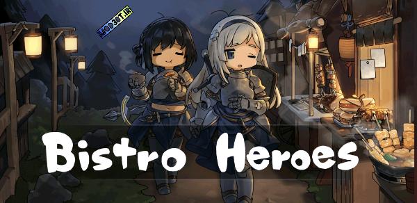 دانلود نسخه مود بازی قهرمانان اغذیه فروشی اندروید Bistro Heroes