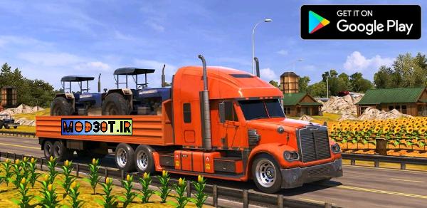 دانلود نسخه مود بازی کامیون ۲۰۲۲ اروپا اندروید Truck Simulator 2022 Europe