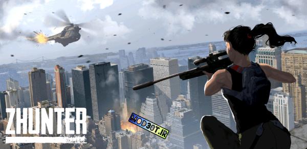 دانلود نسخه پول بی نهایت بازی تک تیرانداز شکارچی زامبی اندوید Zombie Hunter Sniper